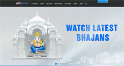 Desktop Screenshot of bhaktisagartv.com